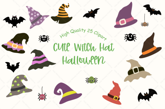 Cute Witch Hat Halloween: A Guide to Choosing Quality Digital Art