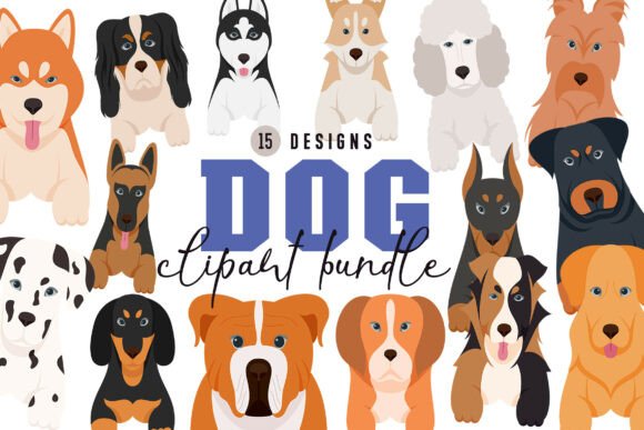 Unlocking Creativity: The Ultimate Dog Breeds Bundle for Designers and Crafters