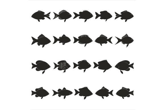 Vector Art of Fish Pattern: A Versatile Design Asset for Modern Creators